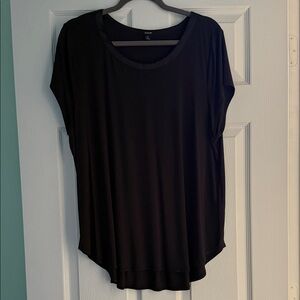 Alfani Classic Charcoal Short Sleeve Top